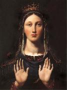 Jean-Auguste Dominique Ingres The Virgin crowned France oil painting artist